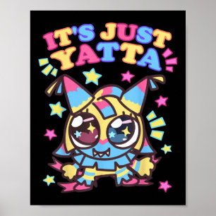 Seine Just Yatta Toons Dandys World Girls Geburtst Poster