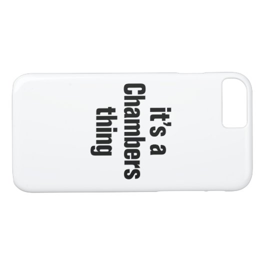 seine Kammern Case-Mate iPhone Hülle (Rückseite (Horizontal))