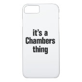 seine Kammern Case-Mate iPhone Hülle (Rückseite)