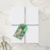 SEINE KATZE, RAT, GRÜNE BIER ST. PATRICK'S DAY GESCHENKANHÄNGER (Mit Garn)