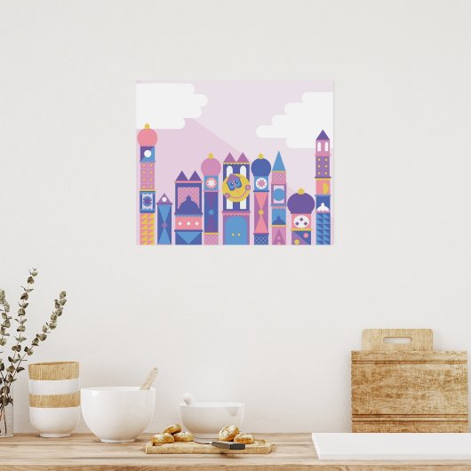 Seine kleine Welt Poster (Küche)