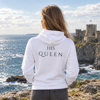 Seine Königin - Bella+Leinwand Full-Zip Hoodie