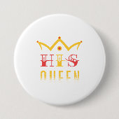 Seine Königin Button (Vorderseite)