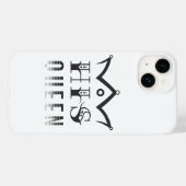 Seine Königin Case-Mate iPhone Hülle (Rückseite (Horizontal))