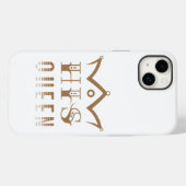 Seine Königin Case-Mate iPhone Hülle (Rückseite (Horizontal))