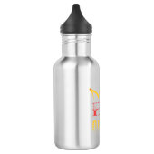 Seine Königin Edelstahlflasche (Links)