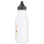 Seine Königin Edelstahlflasche (Rechts)