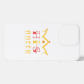 Seine Königin iPhone Hülle (Rückseite (Horizontal))