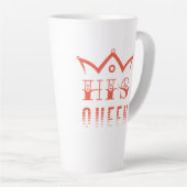 Seine Königin Milchtasse (Rechte Ecke)