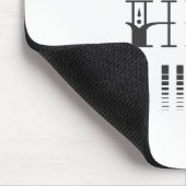 Seine Königin Mousepad (Ecke)