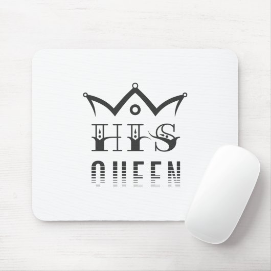 Seine Königin Mousepad (Mit Mouse)