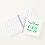 Seine Königin Notizblock (Innenseite)