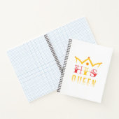 Seine Königin Notizblock (Innenseite)