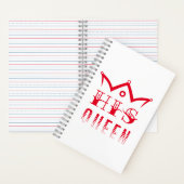 Seine Königin Notizblock (Innen)