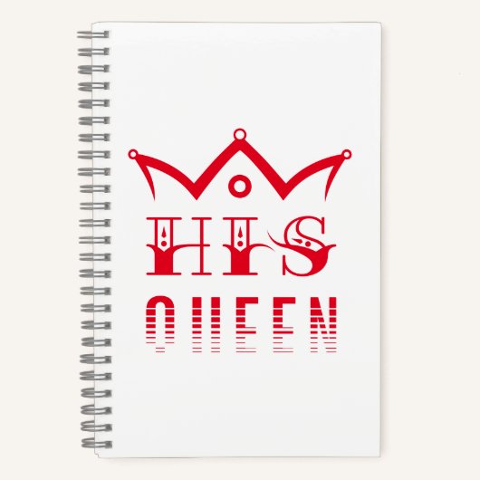 Seine Königin Notizblock (Vorderseite)