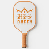 Seine Königin Pickleball Schläger (Rückseite)