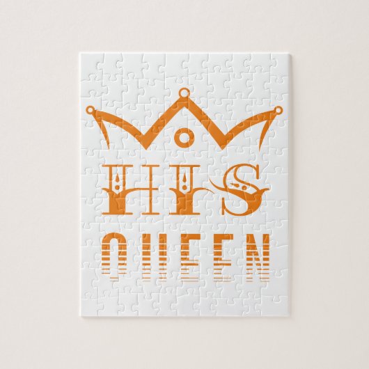 Seine Königin Puzzle (Vertikal)