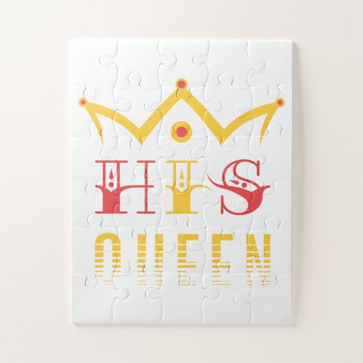 Seine Königin Puzzle (Vertikal)