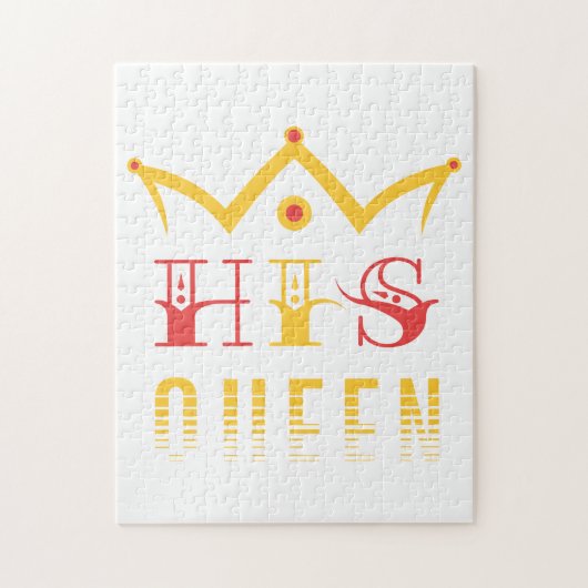 Seine Königin Puzzle (Vertikal)