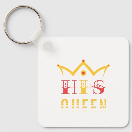 Seine Königin Schlüsselanhänger (Vorderseite)