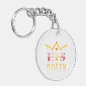 Seine Königin Schlüsselanhänger (Vorderseite links)