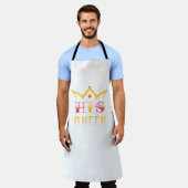 Seine Königin Schürze (Getragen)