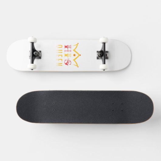 Seine Königin Skateboard (Horizontal)
