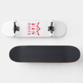 Seine Königin Skateboard (Horizontal)