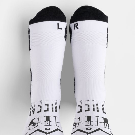 Seine Königin Socken (Oben)