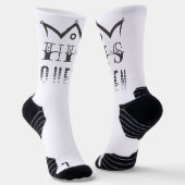 Seine Königin Socken (Gewinkelt)