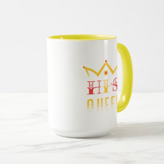 Seine Königin Tasse (VorderseiteRechts)