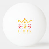 Seine Königin Tischtennisball (Rückseite)