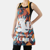 Seine königliche Hotness: Der geometrische Vater Schürze (InSitu)