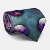 Seine Krawatte aus hellen Materialien (Gerollt)