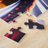 Seine Krone, sein Rätsel Abstrakter Kunst Puzzle (Seite)