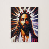 Seine Krone, sein Rätsel Abstrakter Kunst Puzzle (Vertikal)