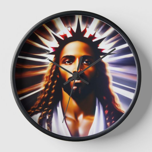 Seine Krone, seine Abstrakte Kunstgeschichte Uhr (Vorderseite)