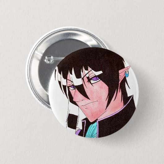 Seine Krönung Button (Vorne & Hinten)