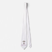 Seine Liebe christlich über Neck Tie Krawatte (Vorderseite)