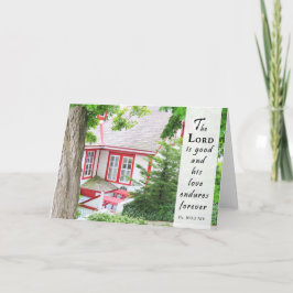 Seine Liebe dauert für immer - Scripterkarte Dankeskarte