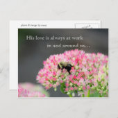 Seine Liebe Postkarte (Vorne/Hinten)