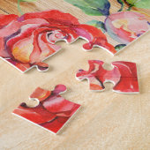 Seine Liebe Versage nie Christliche Blüten Puzzle (Seite)