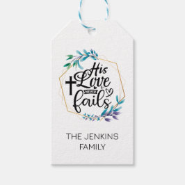 Seine Liebe Versage nie Geschenkanhänger