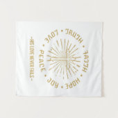 Seine Liebe versage nie Wandteppich (Vorderseite (Horizontal))