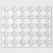 seine Liebe versage niemals, wenn er von einem Aug Geschenkpapier (Flach)