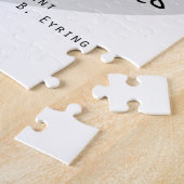 seine Liebe versage niemals, wenn er von einem Aug Puzzle (Seite)