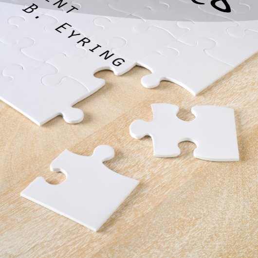 seine Liebe versage niemals, wenn er von einem Aug Puzzle (Seite)