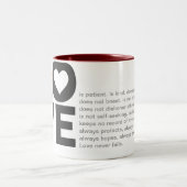 Seine Liebe versagt nie Tasse (Mittel)
