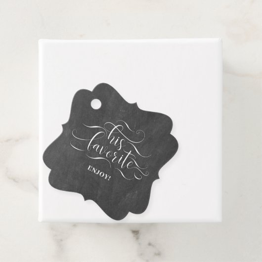 Seine Lieblings-Begrüßungstags Geschenkanhänger (Beispiel)