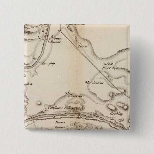 Seine, L'Oise Button (Vorderseite)